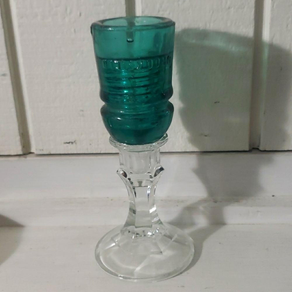 Vintage  Brookfield candle holder